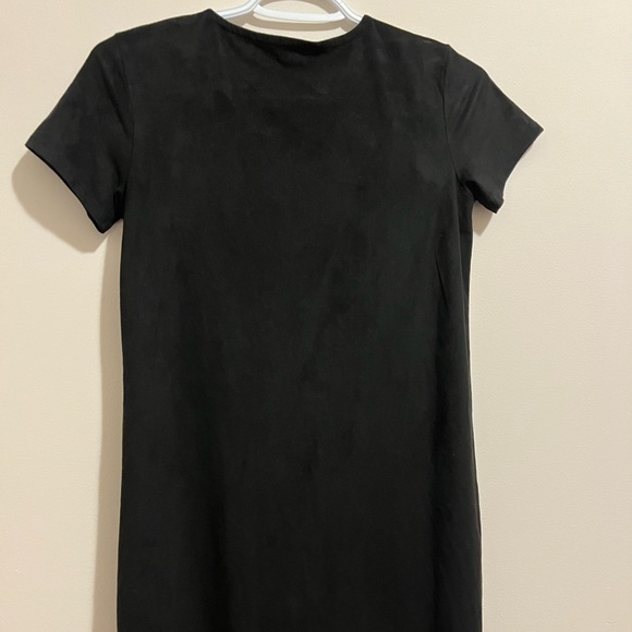 garage faux suede tshirt dress 🖤 - Picture 4 of 4
